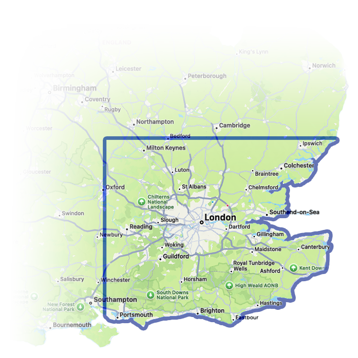 Areas we cover - Rontex
